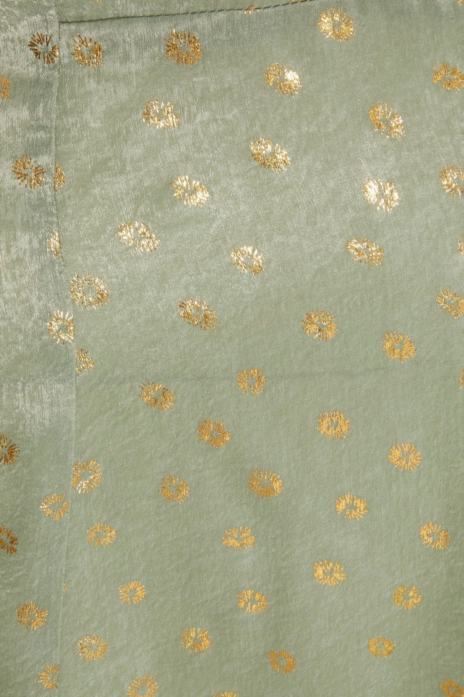 Quiz Green Satin Puff Sleeves Polka Dot Midi Dress 7 Quiz Green Satin Puff Sleeves Polka Dot Midi Dress - Image 5