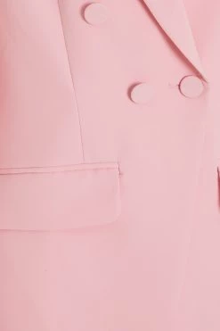 Quiz Pink Double Brested Tailored Blazer -Quiz Store Online unnamed file 914