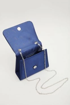 Quiz Blue Shimmer Diamante Bag -Quiz Store Online unnamed file 923