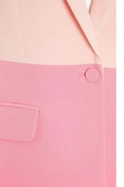 Quiz Pink Two-tone Tailored Blazer -Quiz Store Online unnamed file 970